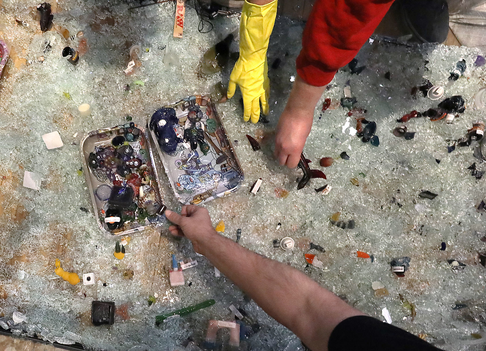 Madison cleans up after riot Downtown